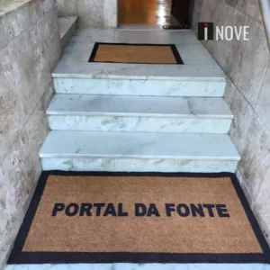 Capacho de fibra de Coco - Inove Tapetes