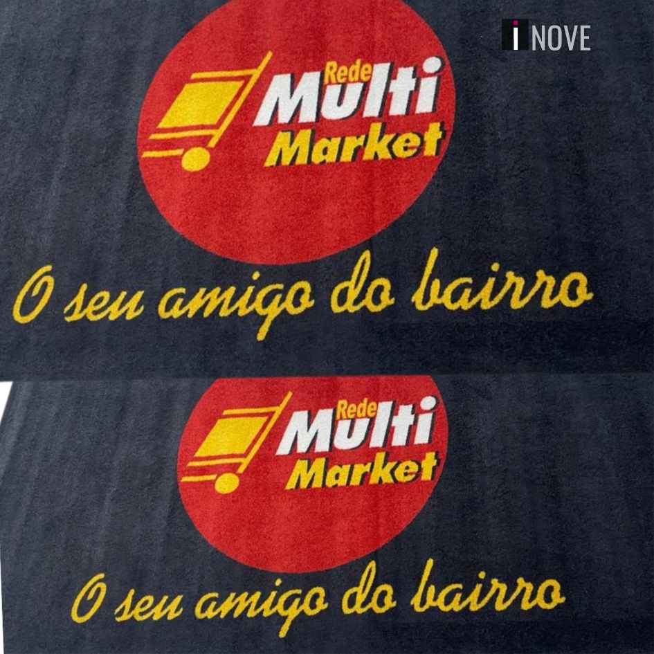 Tapetes personalizados para comercio direto da fabrica para sua loja - Inove tapetes