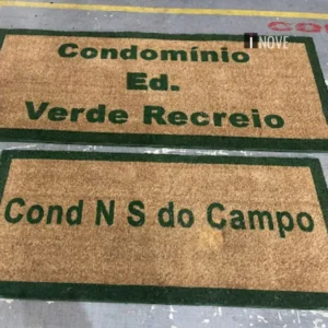 Capacho de fibra de coco para empresas - Inove tapetes