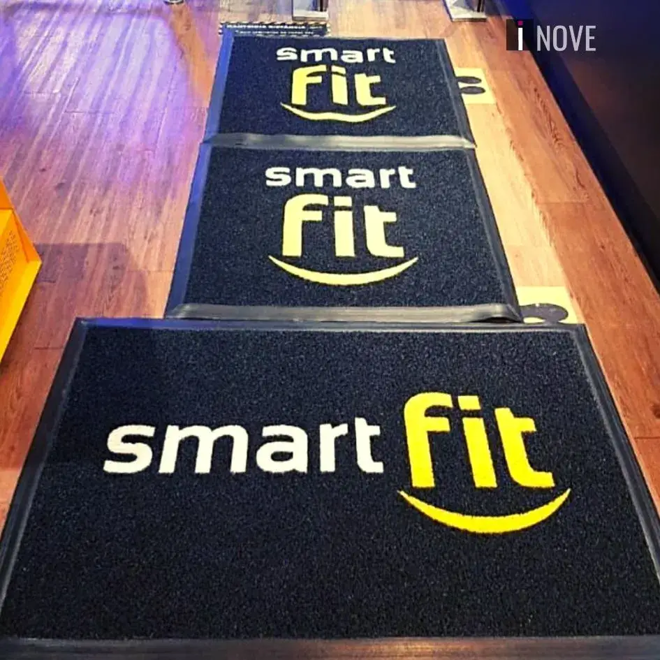 Tapetes para entrada da academia - Inove tapetes