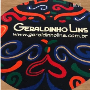 Tapete redondo personalizado - Inove Tapetes