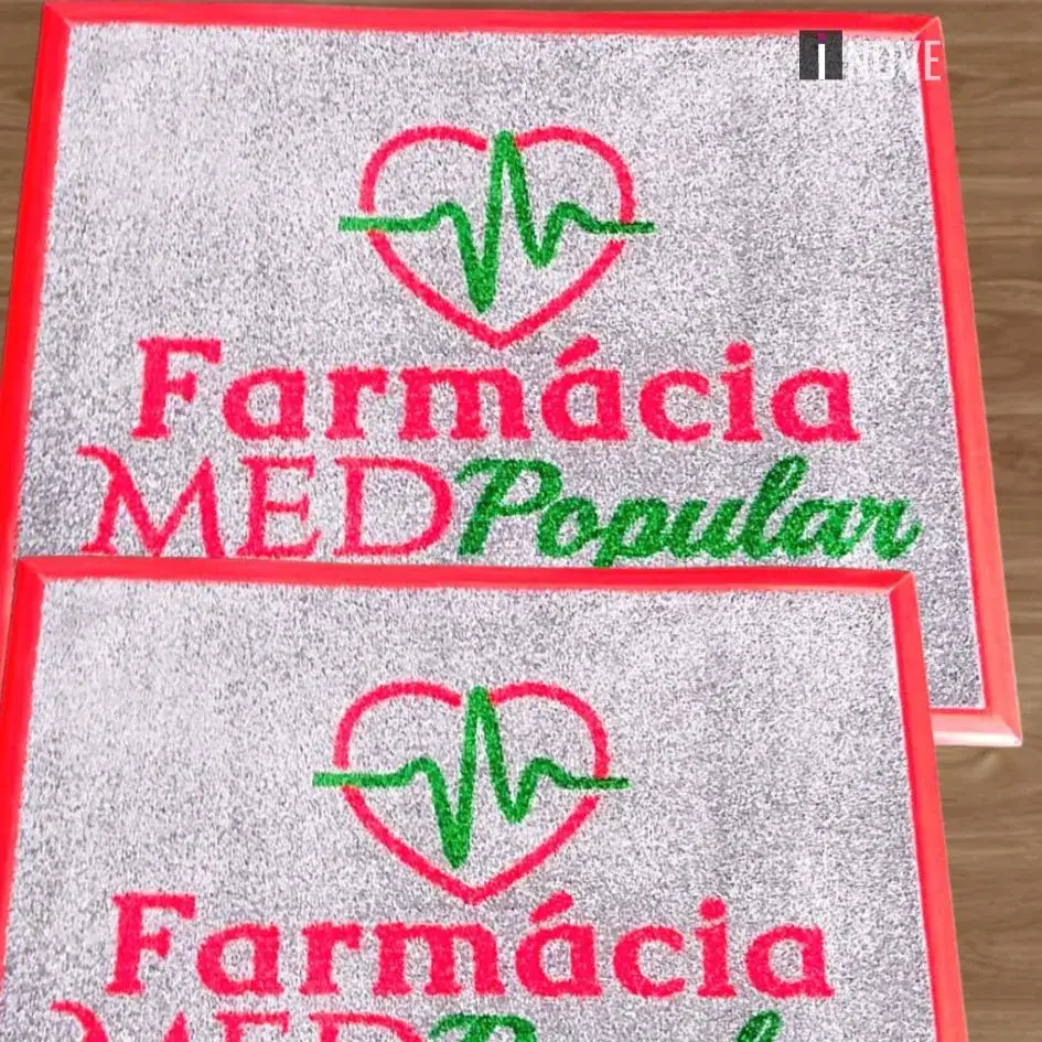 Tapetes para farmácias - Inove tapetes